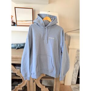 Aimé Leon Dore Micro Logo Hoodie in light blue Mens Size XXL